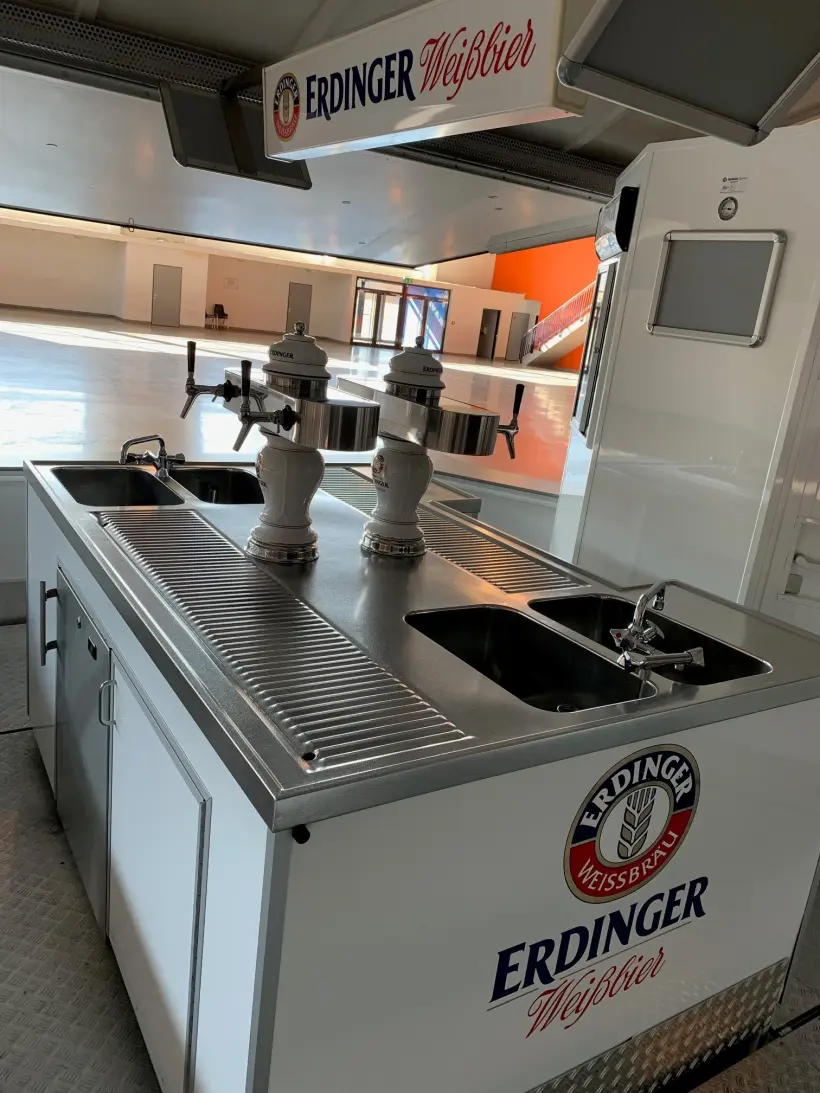 Ausschankwagen Erdinger